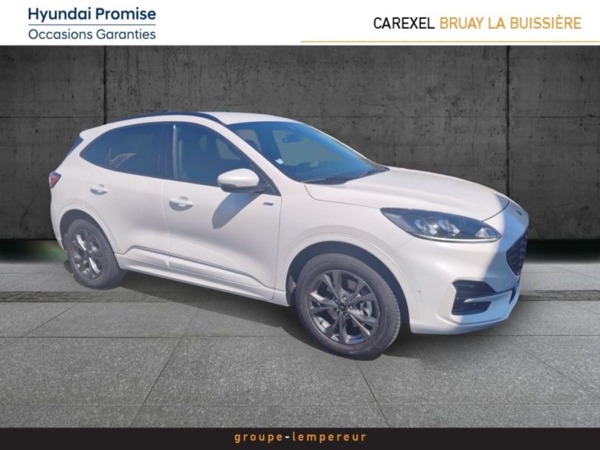 62700 : Hyundai Bruay-La-Buissière - Groupe Lempereur - FORD Kuga - Kuga - Blanc Glacier - Traction - Hybride rechargeable : Essence/Electrique