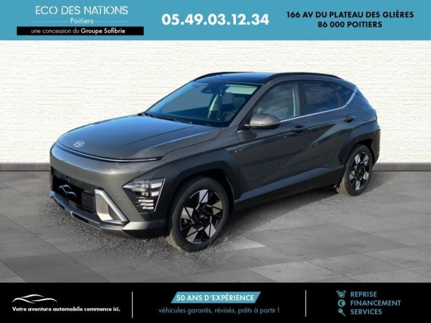 86000 : Hyundai Poitiers - Eco des Nations - HYUNDAI Kona - Kona - Ecotronic Gray perlé métallisé - Traction - Hybride : Essence/Electrique