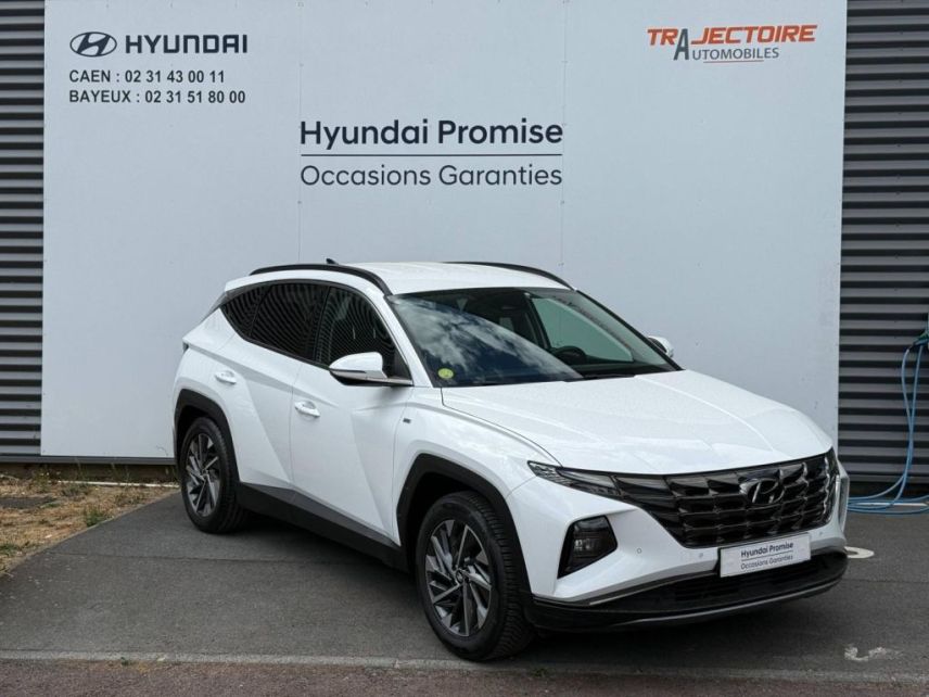 14100 : Hyundai Lisieux - Trajectoire Automobiles - HYUNDAI Tucson - Tucson - Serenity White Métal - Traction - Diesel/Micro-Hybride