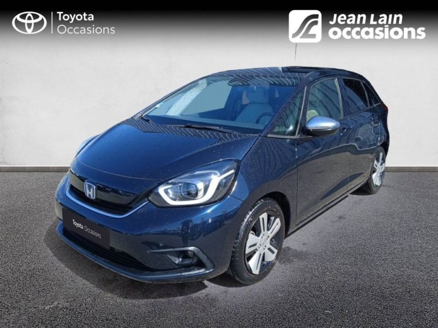 73290 : Hyundai Chambéry - Jean Lain Mobilités - HONDA JAZZ E:HEV Exclusive - JAZZ IV - Bleu - Automate à fonct. Continu - Essence / Courant électrique