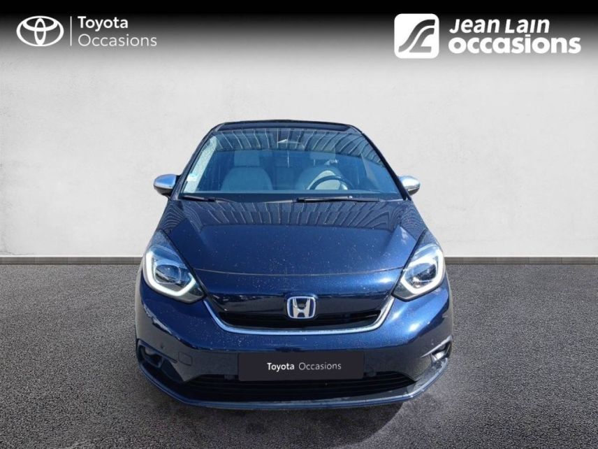 73290 : Hyundai Chambéry - Jean Lain Mobilités - HONDA JAZZ E:HEV Exclusive - JAZZ IV - Bleu - Automate à fonct. Continu - Essence / Courant électrique