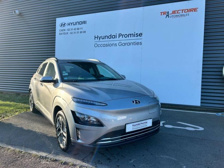 14100 : Hyundai Lisieux - Trajectoire Automobiles - HYUNDAI Kona - Kona - Shimmering Silver Métal - Traction - Electrique