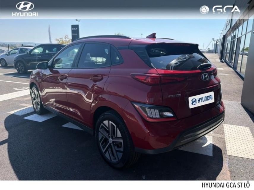50000 : Hyundai Saint-Lô - GCA - HYUNDAI Kona - Kona - Sunset Red Métal - Traction - Electrique