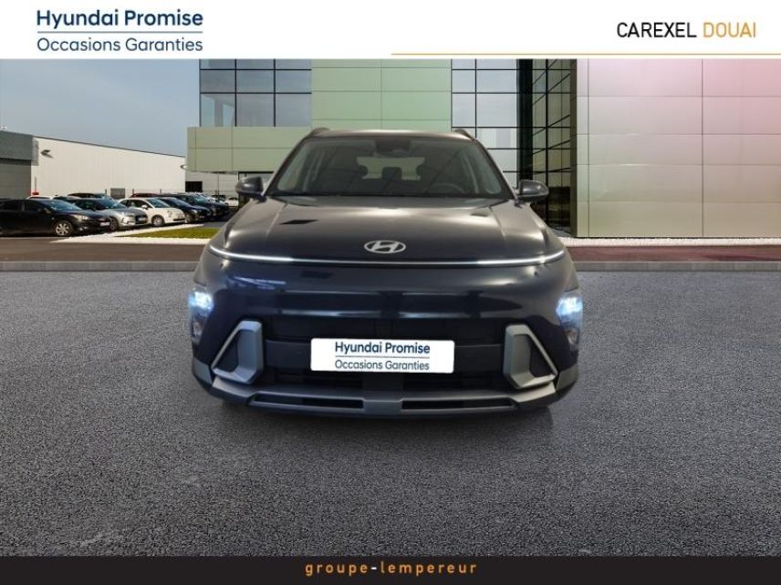 59187 : Hyundai Douai - Groupe Lempereur - HYUNDAI Kona - Kona - Denim Blue perlé métallisé - Traction - Hybride : Essence/Electrique