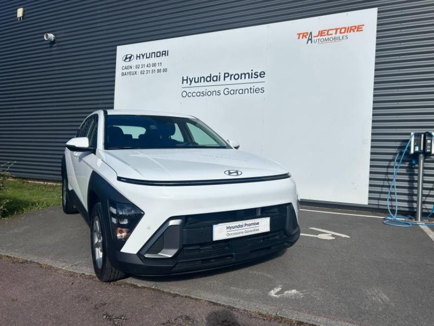 14100 : Hyundai Lisieux - Trajectoire Automobiles - HYUNDAI Kona - Kona - Atlas White - Traction - Essence