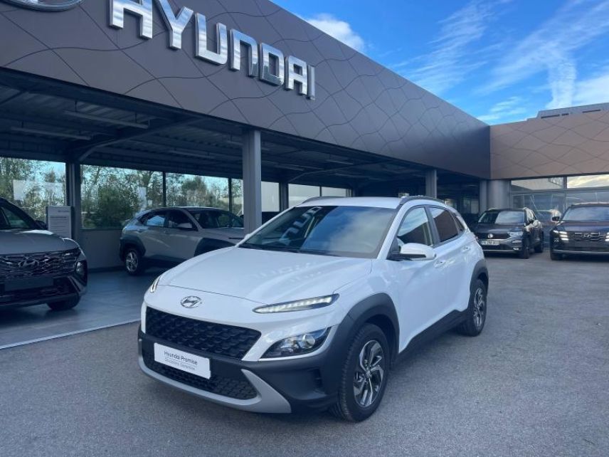 64100 : Hyundai Bayonne - Oceanic Auto - HYUNDAI Kona - Kona - Atlas White - Traction - Hybride : Essence/Electrique