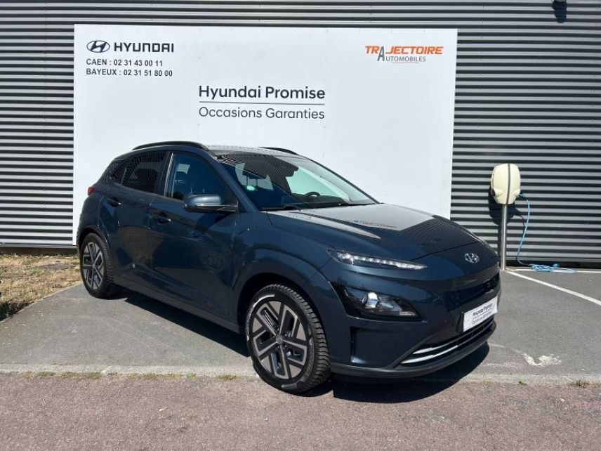 14100 : Hyundai Lisieux - Trajectoire Automobiles - HYUNDAI Kona - Kona - Teal Métal - Traction - Electrique