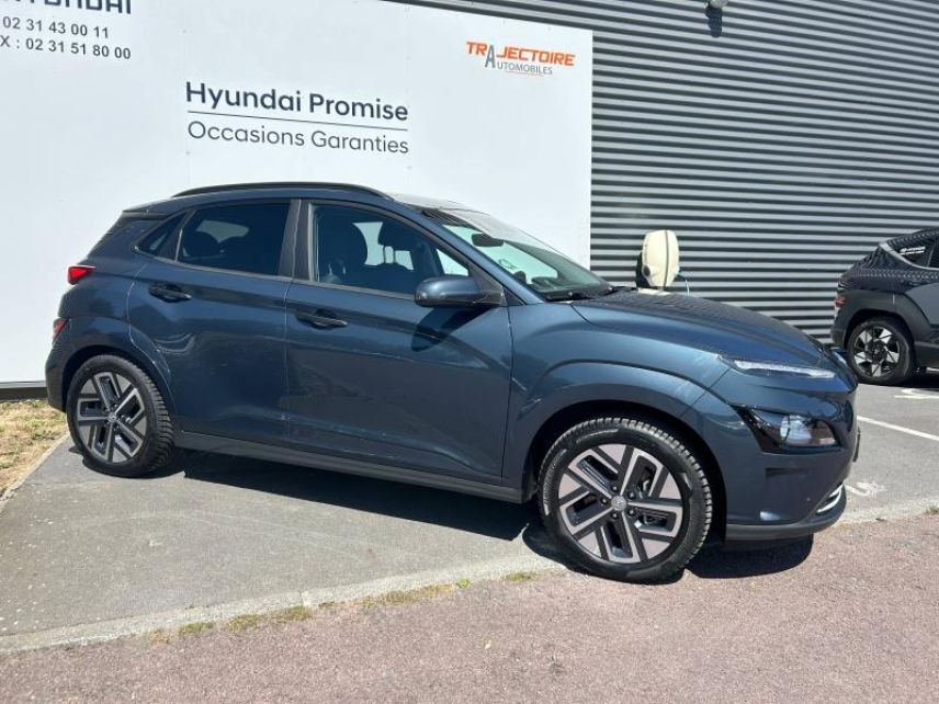 14100 : Hyundai Lisieux - Trajectoire Automobiles - HYUNDAI Kona - Kona - Teal Métal - Traction - Electrique