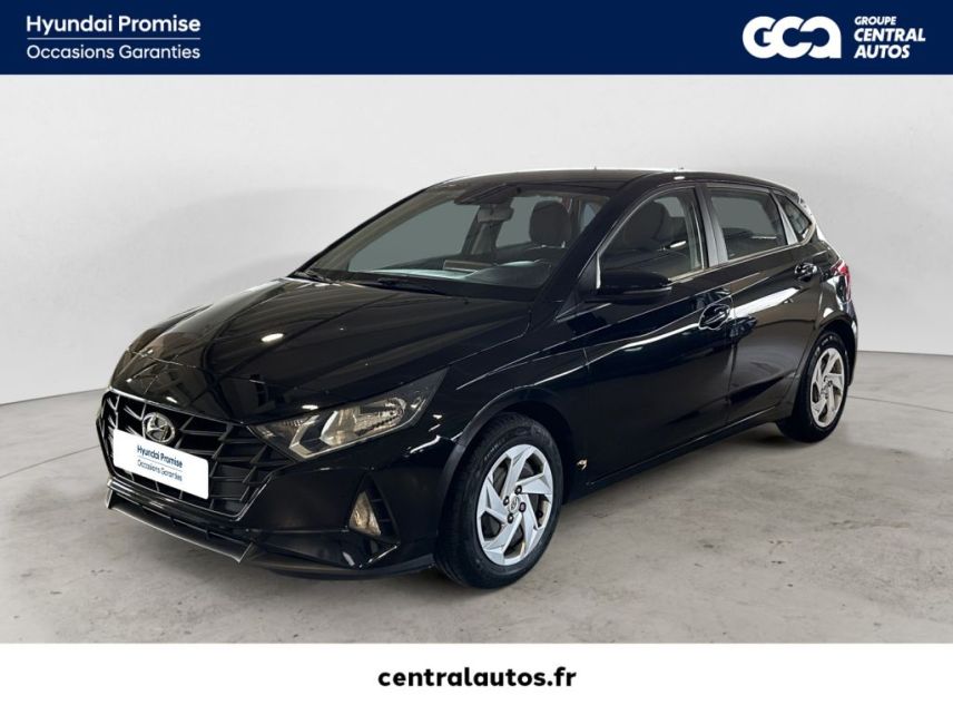 69190 : Hyundai Lyon Sud - Groupe Central Autos - HYUNDAI i20 Initia - i20 III - Noir - Boîte manuelle - Essence sans plomb