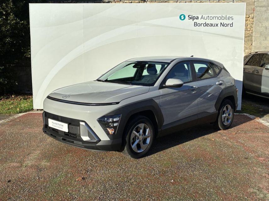 33110 : Hyundai Bordeaux Nord Le Bouscat - Sipa Automobiles - HYUNDAI KONA Intuitive - KONA (02/2023) - CYBER GRAY. - Automate sequentiel - Essence / Courant électrique