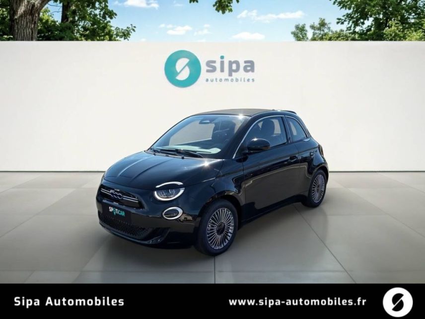 31200 : Hyundai TOULOUSE NORD - AUTO NORD - FIAT 500e CABRIOLET RED - 500 III ELECTRIQUE - NOIR - Automate à fonct. Continu - Courant électrique