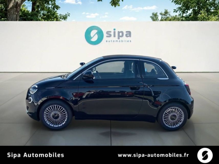 31200 : Hyundai TOULOUSE NORD - AUTO NORD - FIAT 500e CABRIOLET RED - 500 III ELECTRIQUE - NOIR - Automate à fonct. Continu - Courant électrique