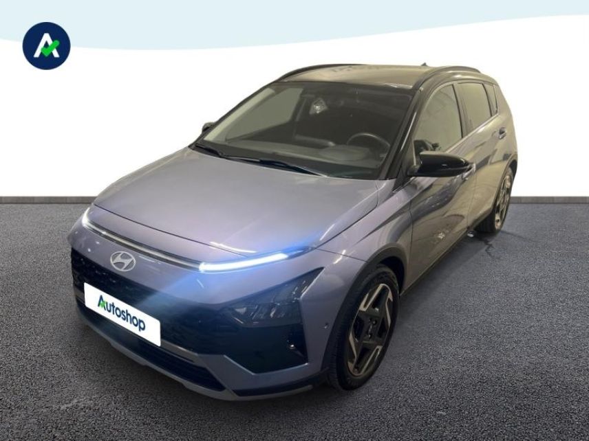 75013 : Hyundai Paris 13 - BPM Cars - HYUNDAI Bayon - Bayon - Meta Blue Métal/Toit+rétros Black - Traction - Essence