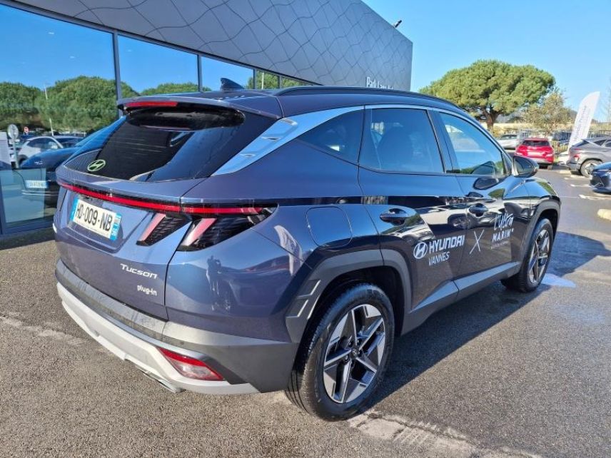 56000 : Hyundai Vannes - Park Lann Automobiles - HYUNDAI Tucson - Tucson - Sailing Blue Métal - Traction - Hybride rechargeable : Essence/Electrique