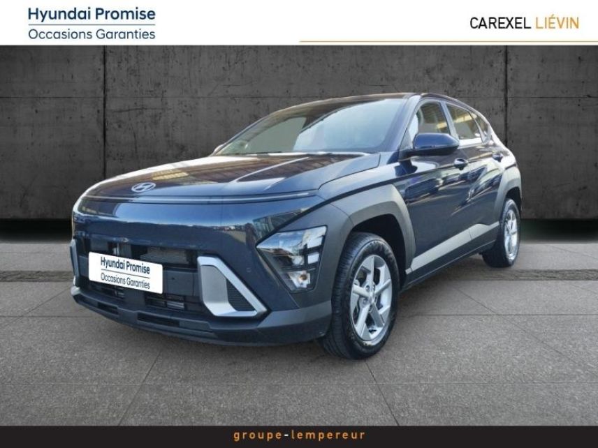 62800 : Hyundai Lens - Groupe Lempereur - HYUNDAI Kona - Kona - Denim Blue perlé métallisé - Traction - Essence