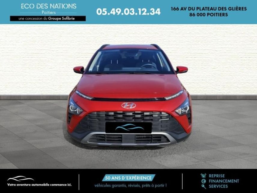 86000 : Hyundai Poitiers - Eco des Nations - HYUNDAI Bayon - Bayon - Dragon Red Métal - Traction - Essence/Micro-Hybride