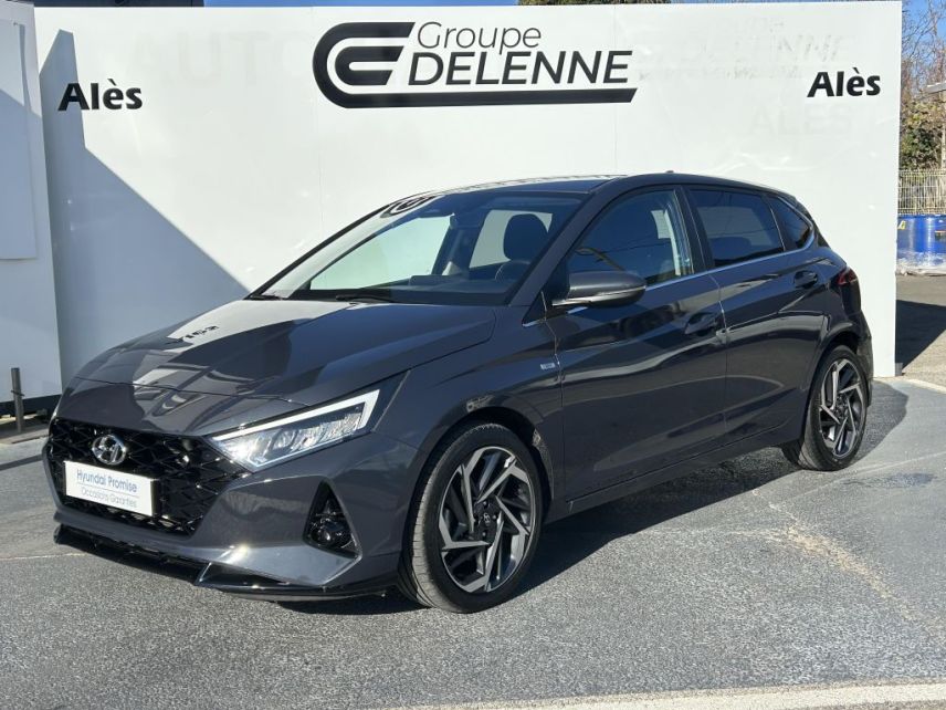 30100 : Hyundai Alès - Auto Hall - HYUNDAI i20 Creative - i20 III - Gris - Automate sequentiel - Essence sans plomb