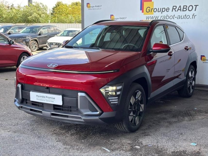78310 : Hyundai Coignières - Socohy | Groupe Rabot - HYUNDAI Kona - Kona - Ultimate Red métallisé - Traction - Hybride : Essence/Electrique