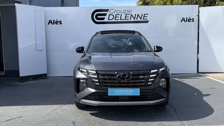 30100 : Hyundai Alès - Auto Hall - HYUNDAI TUCSON N Line Executive - TUCSON IV - Gris - Boîte automatique - Essence / Courant électrique