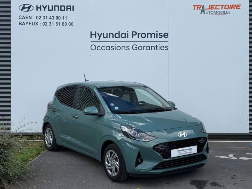 14100 : Hyundai Lisieux - Trajectoire Automobiles - HYUNDAI i10 - i10 - Vert - Traction - Essence
