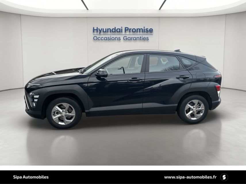 33110 : Hyundai Bordeaux Nord Le Bouscat - Sipa Automobiles - HYUNDAI KONA Intuitive - KONA II - Noir - Automate sequentiel - Essence / Courant électrique