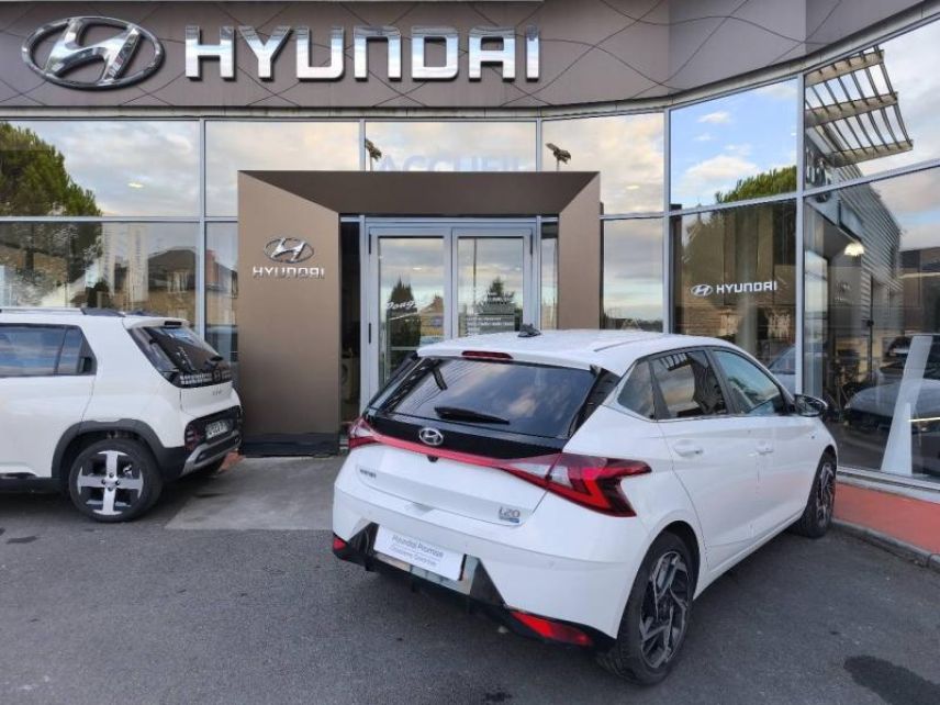19100 : Hyundai Brive-la-Gaillarde - Garage Pouget - HYUNDAI i20 - i20 - Polar White - Traction - Essence/Micro-Hybride