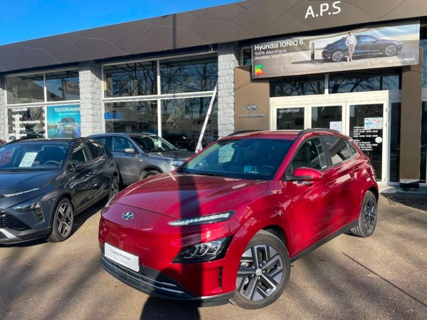 89100 : Hyundai Sens - APS - HYUNDAI Kona - Kona - Sunset Red Métal - Traction - Electrique