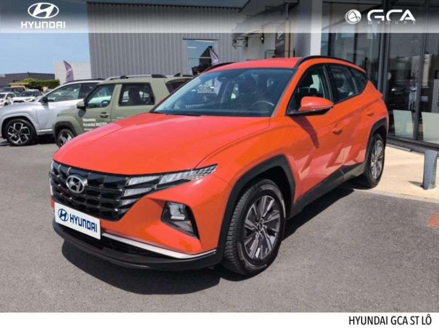 50000 : Hyundai Saint-Lô - GCA - HYUNDAI Tucson - Tucson - Sunset Red Métal - Traction - Hybride : Essence/Electrique