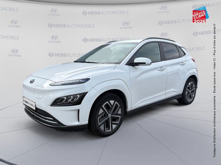51100 : Hyundai Reims - HESS Automobile - HYUNDAI Kona - Kona - Serenity White Métal - Traction - Electrique