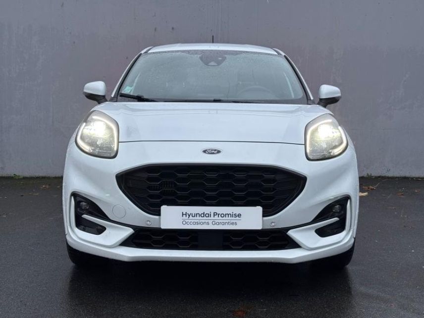 29000 : Hyundai Quimper - Iroise Automobiles - FORD Puma - Puma - Blanc Glacier - Traction - Essence/Bioethanol