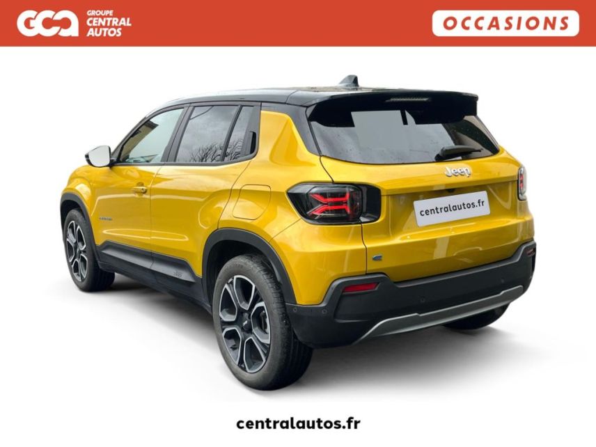 38200 : Hyundai Vienne - Groupe Central Autos - JEEP AVENGER ELECTRIQUE Summit - AVENGER ELECTRIQUE - Jaune - Automate à fonct. Continu - Courant électrique