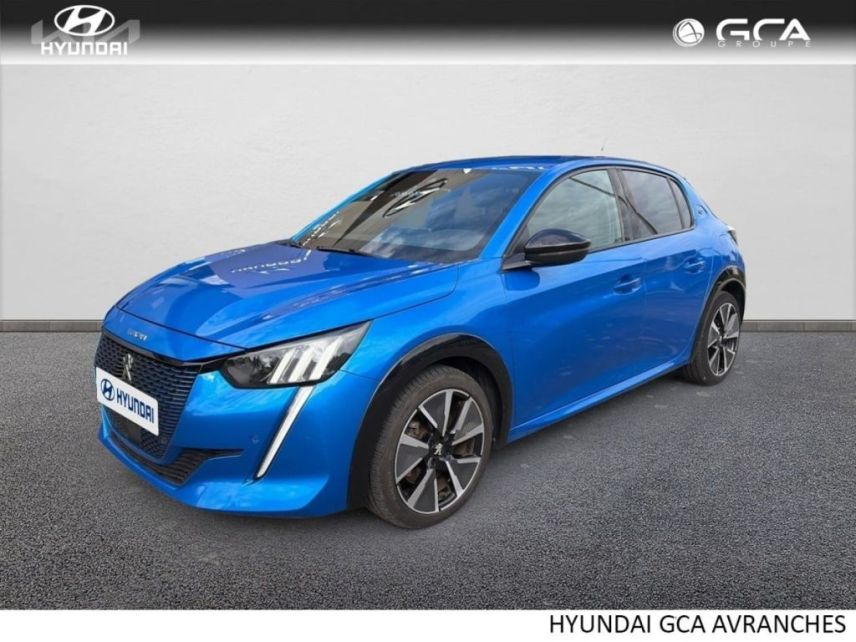 50300 : Hyundai Avranches - GCA - PEUGEOT 208 - 208 - Bleu Vertigo - Traction - Electrique