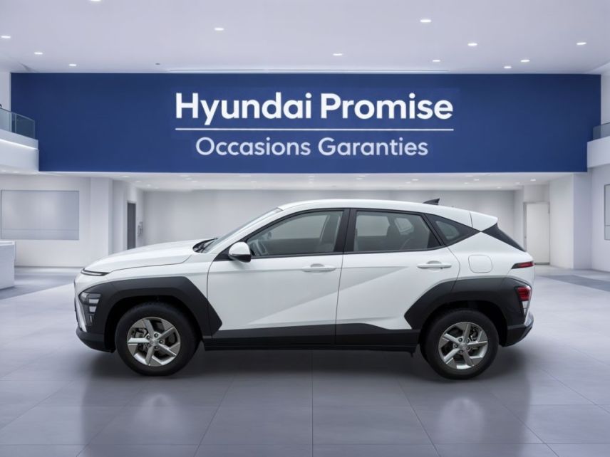 49300 : Hyundai Cholet - Océane Auto - HYUNDAI KONA Intuitive - KONA II - Blanc - Automate sequentiel - Essence / Courant électrique