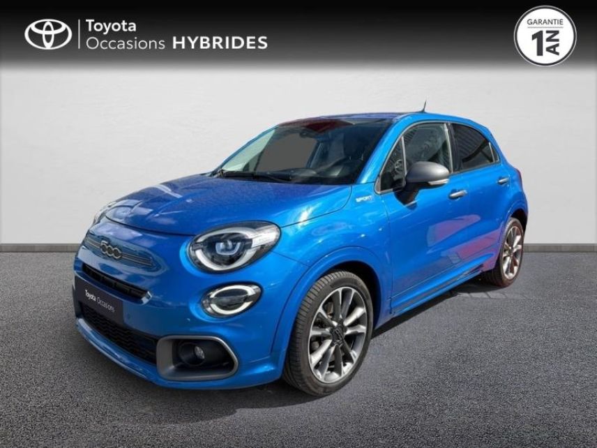 50000 : Hyundai Saint-Lô - GCA - FIAT 500X - 500X - Bleu Italia métallisé - Traction - Essence/Micro-Hybride