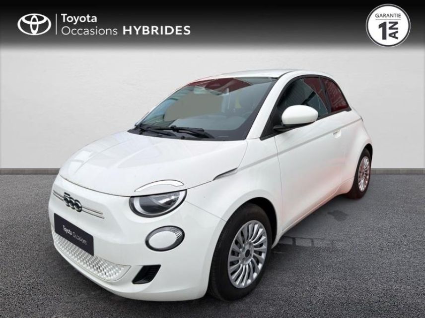 50000 : Hyundai Saint-Lô - GCA - FIAT 500 - 500 - Blanc - Traction - Electrique