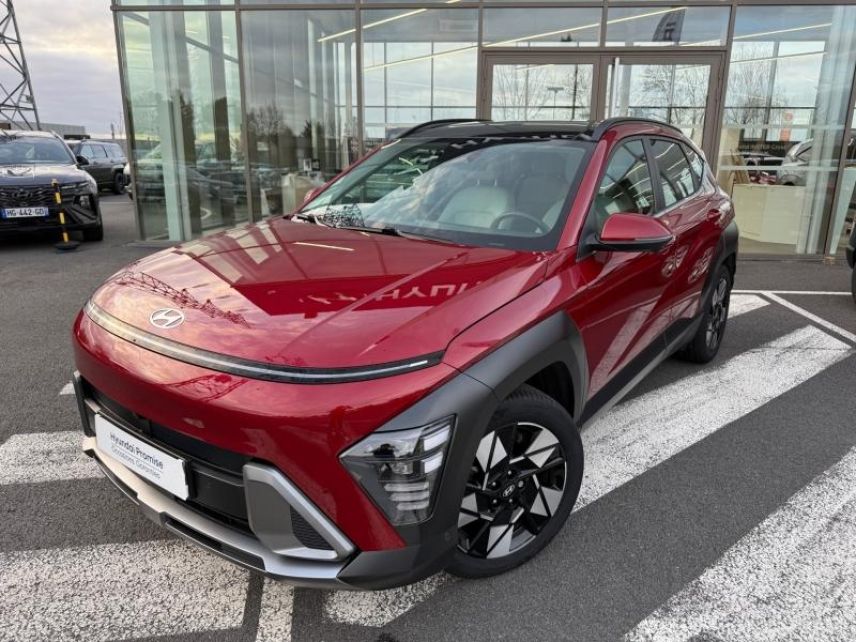 37540 : Hyundai Tours - EOS des Nations - HYUNDAI Kona - Kona - Ultimate Red métallisé - Traction - Hybride : Essence/Electrique