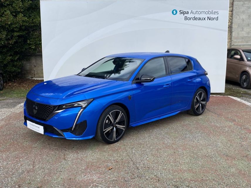33110 : Hyundai Bordeaux Nord Le Bouscat - Sipa Automobiles - PEUGEOT 308 GT - 308 (06/2021) - BLEU - Boîte automatique - Essence sans plomb