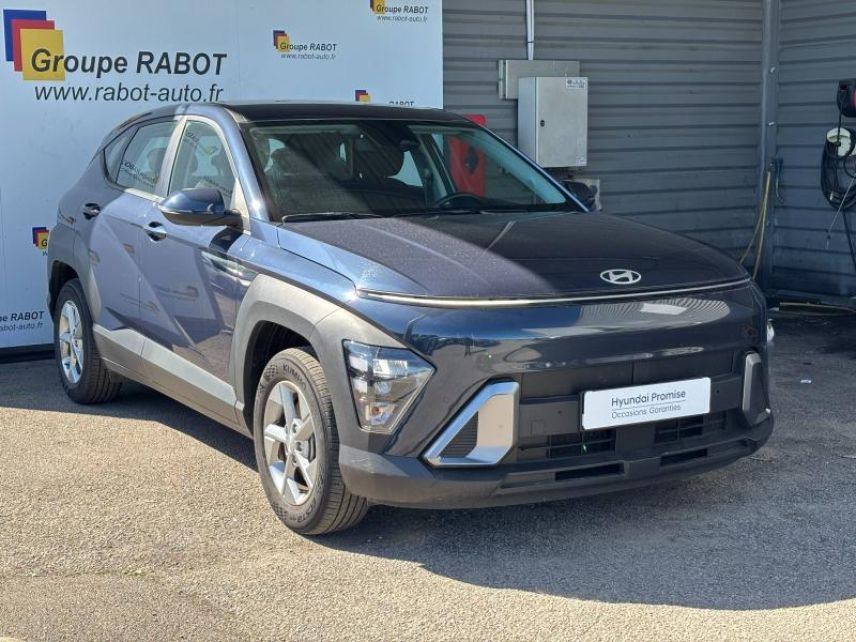 78310 : Hyundai Coignières - Socohy | Groupe Rabot - HYUNDAI Kona - Kona - Denim Blue perlé métallisé - Traction - Hybride : Essence/Electrique