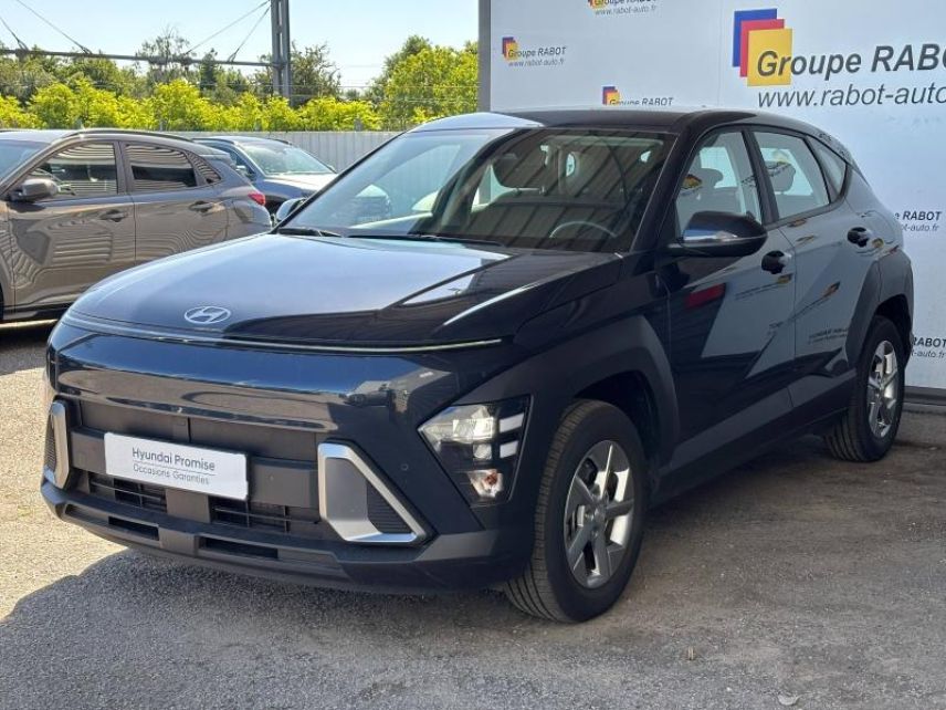 78310 : Hyundai Coignières - Socohy | Groupe Rabot - HYUNDAI Kona - Kona - Denim Blue perlé métallisé - Traction - Hybride : Essence/Electrique