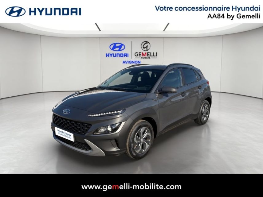 84130 : Hyundai Avignon - Actions Automobiles 84 - HYUNDAI KONA HYBRID Intuitive - KONA - Noir - Automate sequentiel - Essence / Courant électrique