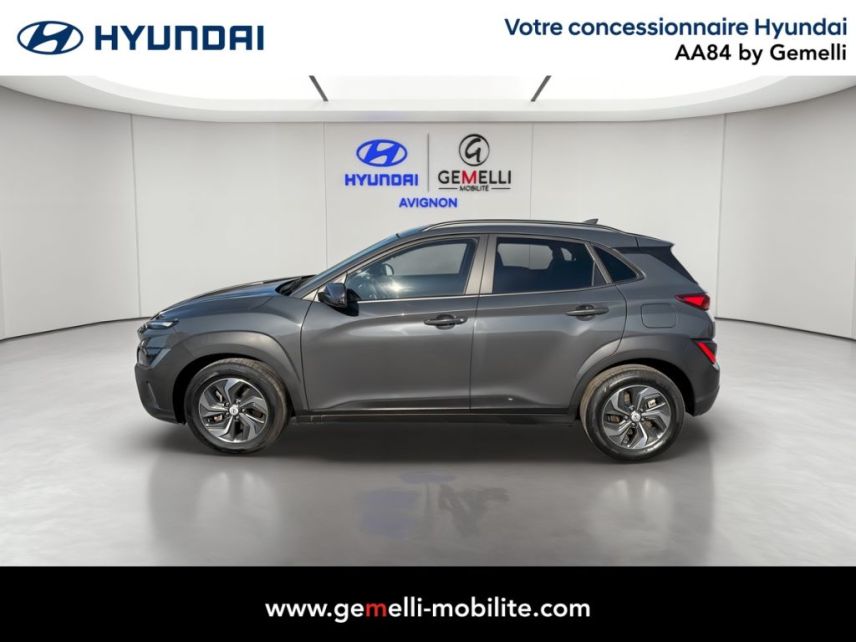 84130 : Hyundai Avignon - Actions Automobiles 84 - HYUNDAI KONA HYBRID Intuitive - KONA - Noir - Automate sequentiel - Essence / Courant électrique