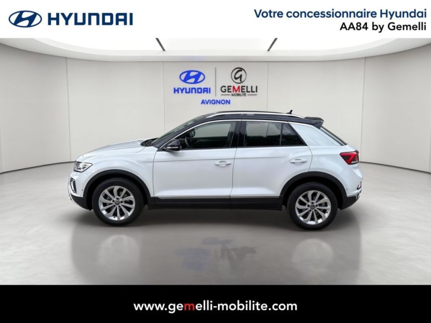 84130 : Hyundai Avignon - Actions Automobiles 84 - VOLKSWAGEN T-ROC Style - T-ROC - Blanc - Automate sequentiel - Essence sans plomb