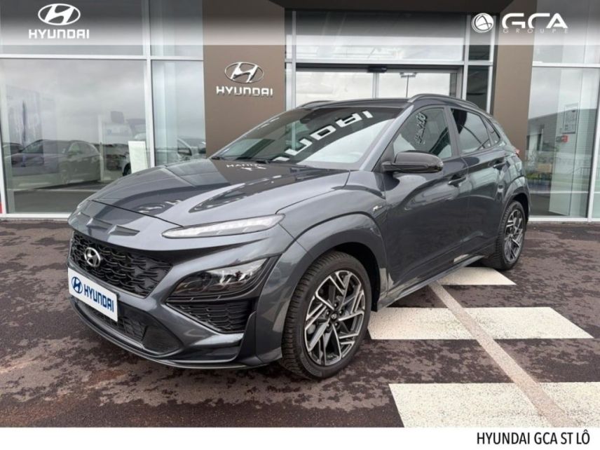 50000 : Hyundai Saint-Lô - GCA - HYUNDAI Kona - Kona - Cyber Grey Métal - Traction - Essence/Micro-Hybride