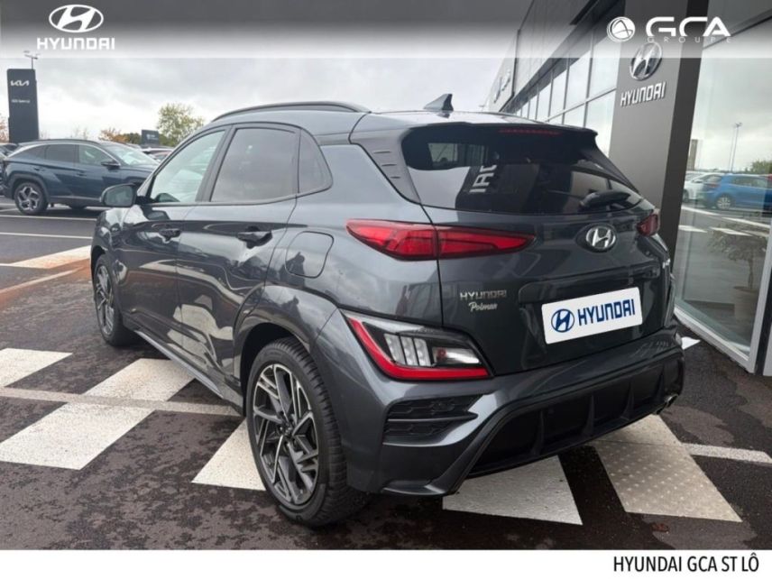 50000 : Hyundai Saint-Lô - GCA - HYUNDAI Kona - Kona - Cyber Grey Métal - Traction - Essence/Micro-Hybride