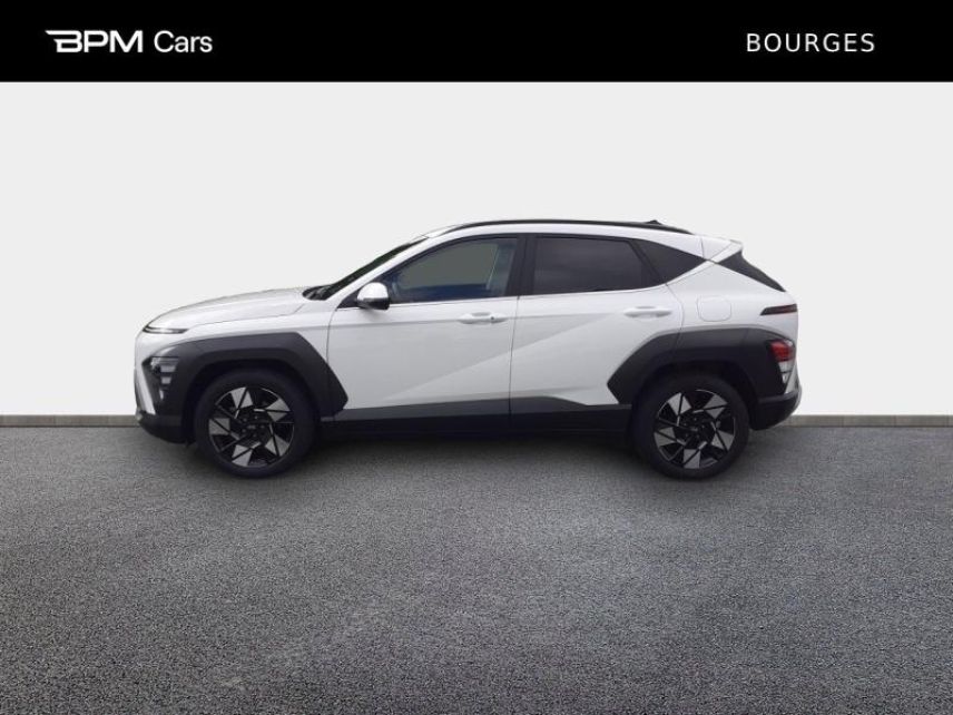 18230 : Hyundai Bourges - BPM Cars - HYUNDAI Kona - Kona - Atlas White - Traction - Hybride : Essence/Electrique