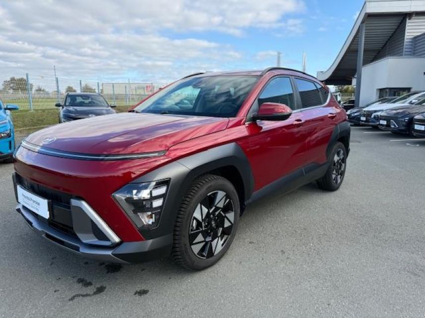 49300 : Hyundai Cholet - Océane Auto - HYUNDAI KONA Creative - KONA II - Rouge - Automate sequentiel - Essence / Courant électrique
