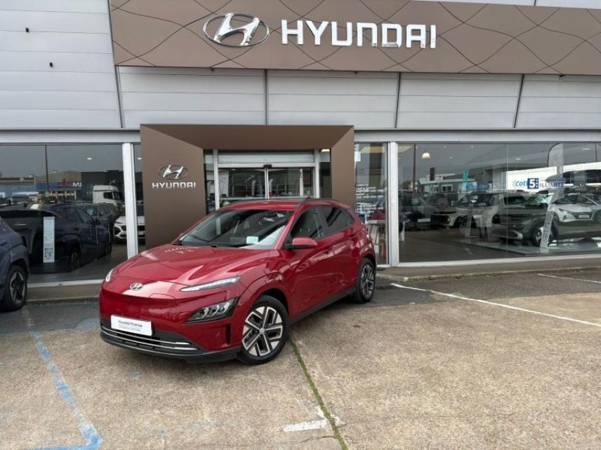 72100 : Hyundai Le Mans - GCA LE MANS - HYUNDAI Kona - Kona - Sunset Red Métal - Traction - Electrique