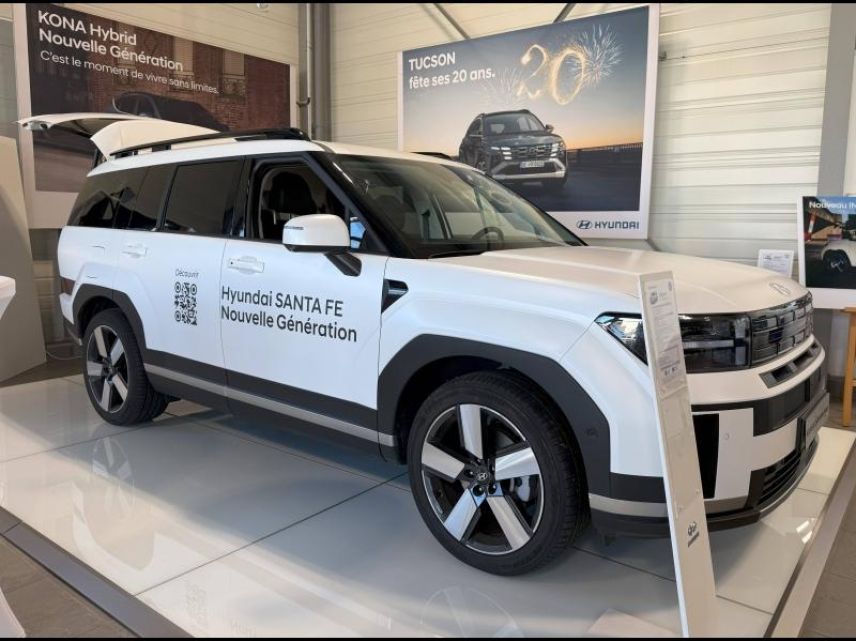 41000 : Hyundai Blois - Mondial Auto - HYUNDAI Santa Fe - Santa Fe - Orange - Transmission intégrale - Hybride rechargeable : Essence/Electrique