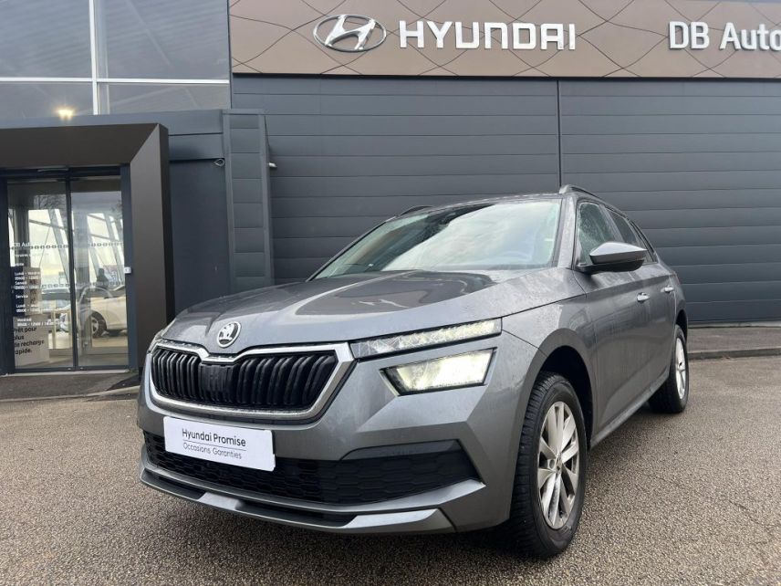 21300 : Hyundai Dijon - Privilège Automobiles - SKODA KAMIQ Ambition - KAMIQ (07/2019 - 01/2024) - Gris - Boîte manuelle - Essence sans plomb