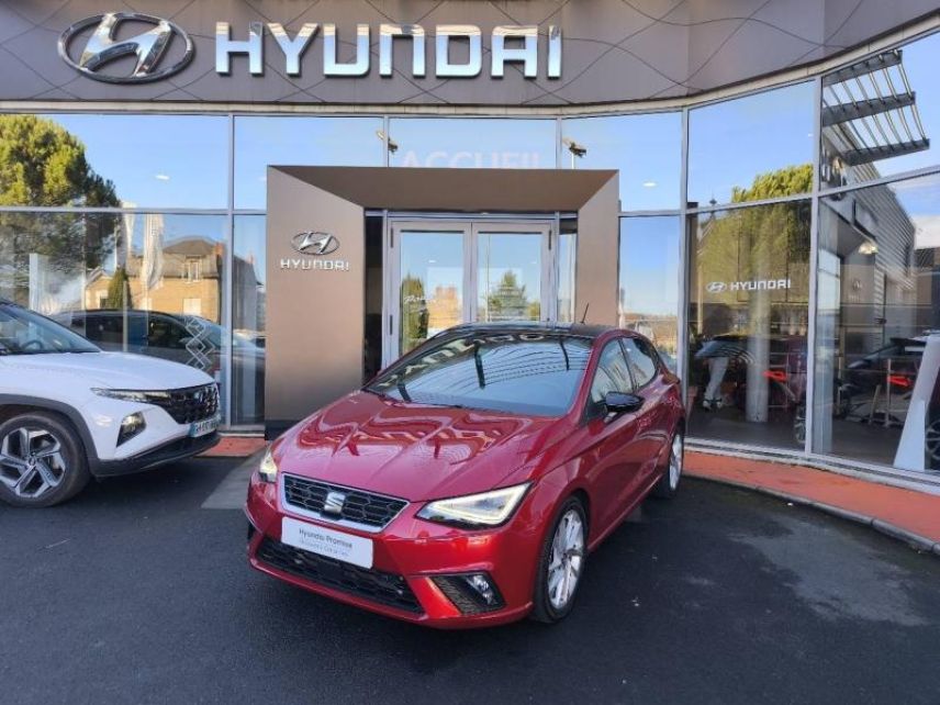 19100 : Hyundai Brive-la-Gaillarde - Garage Pouget - SEAT Ibiza - Ibiza - Rouge Désir métal - Traction - Essence